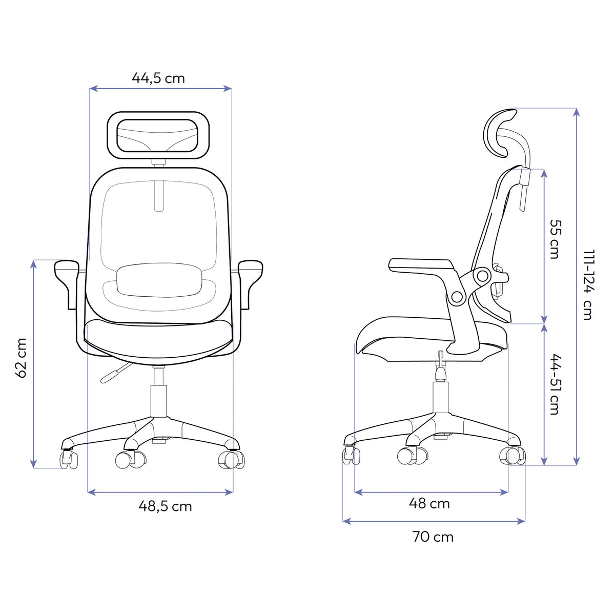 Cadeira Ergonômica Elements Astra