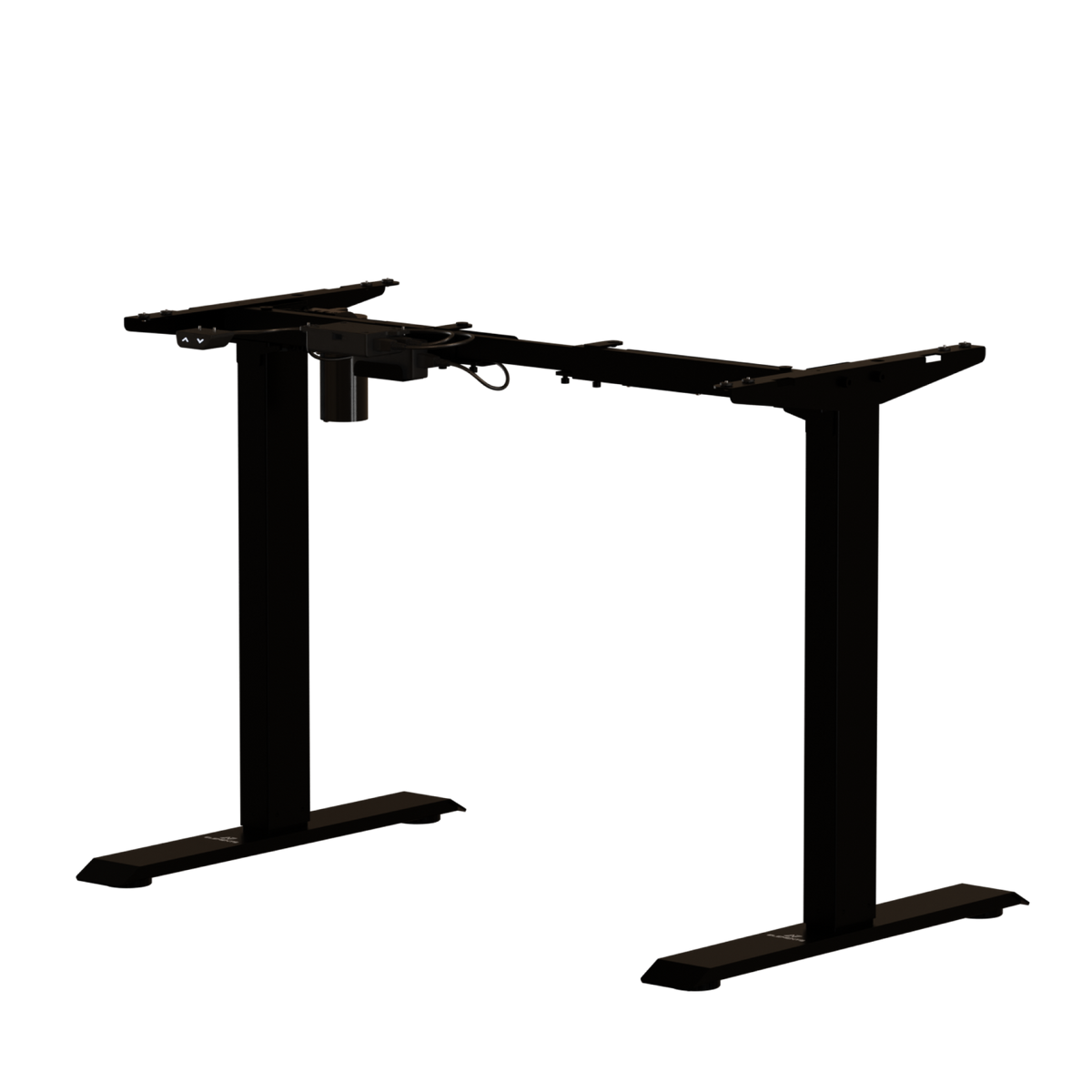 Mesa com Regulagem de Altura Elétrica Misch Preta + Tampo 160cm